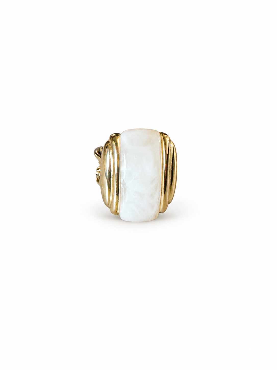 Anello Prisma Perlato