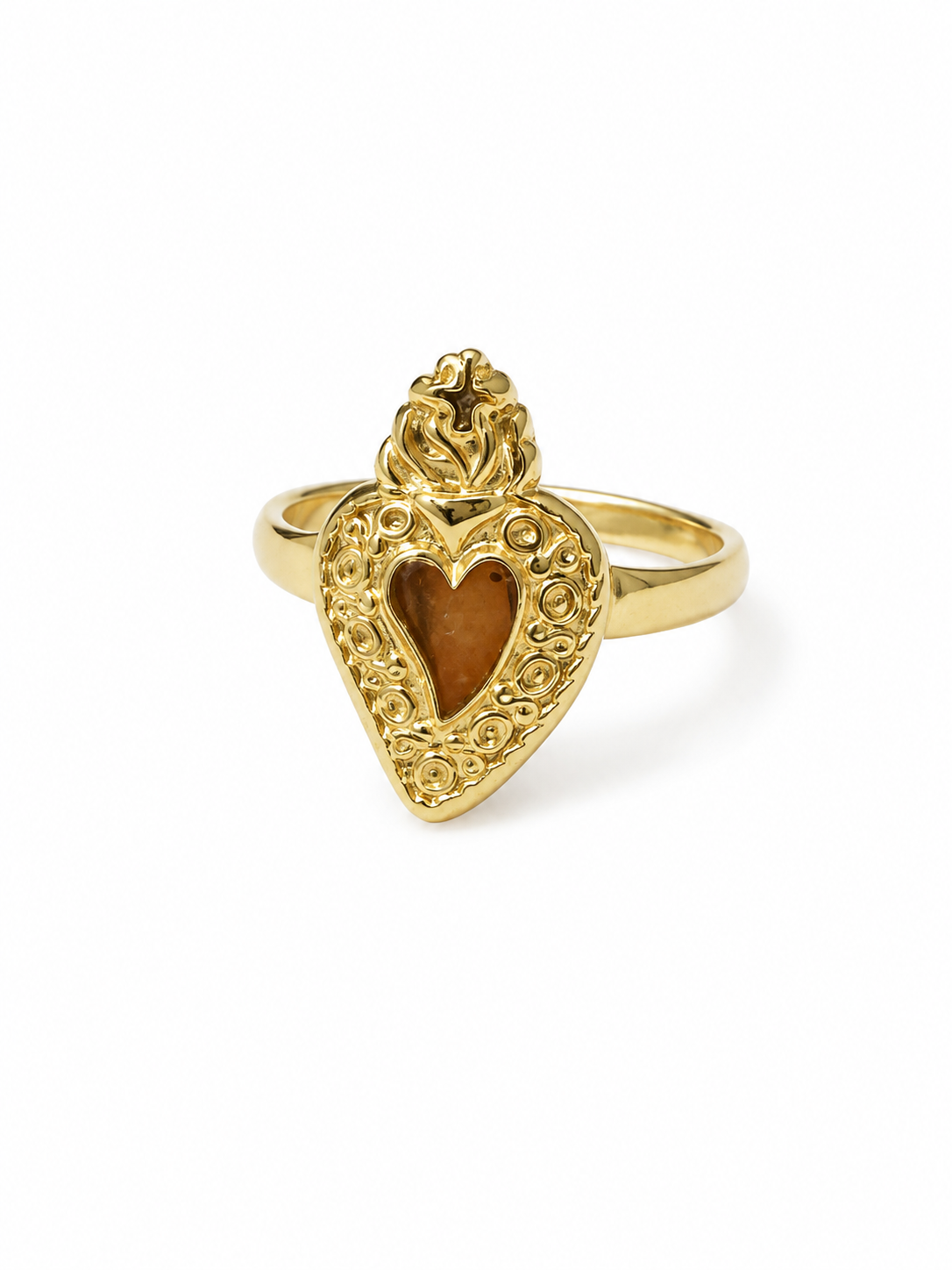 Anello cuore sacro