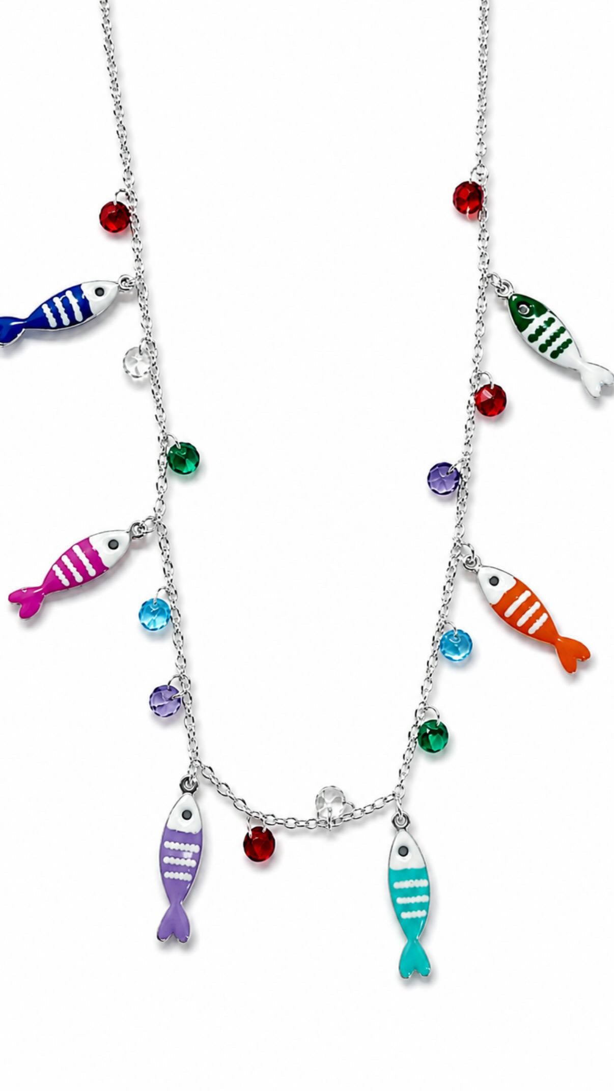 Collana pesciolini