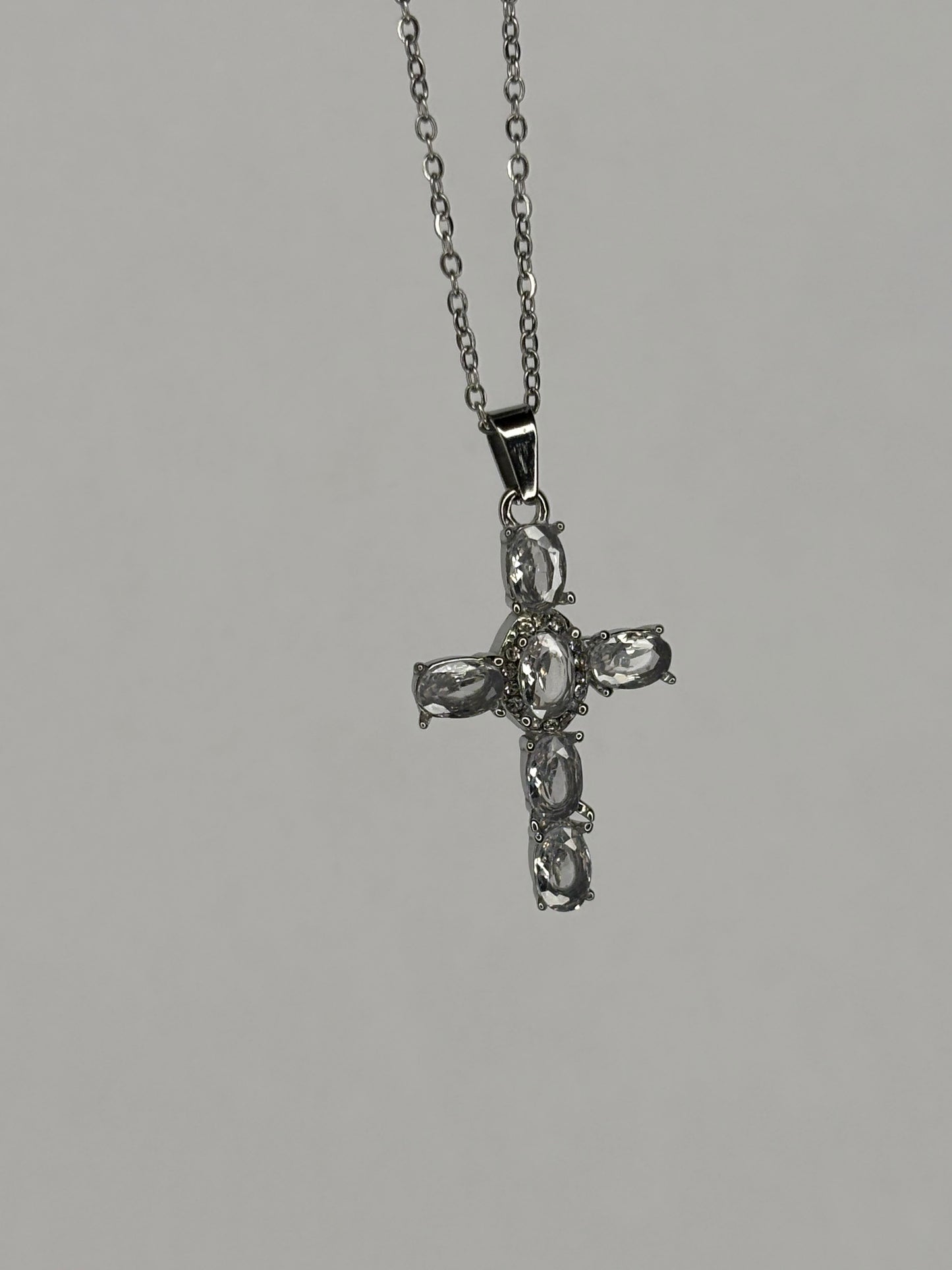 Collana croce illumia