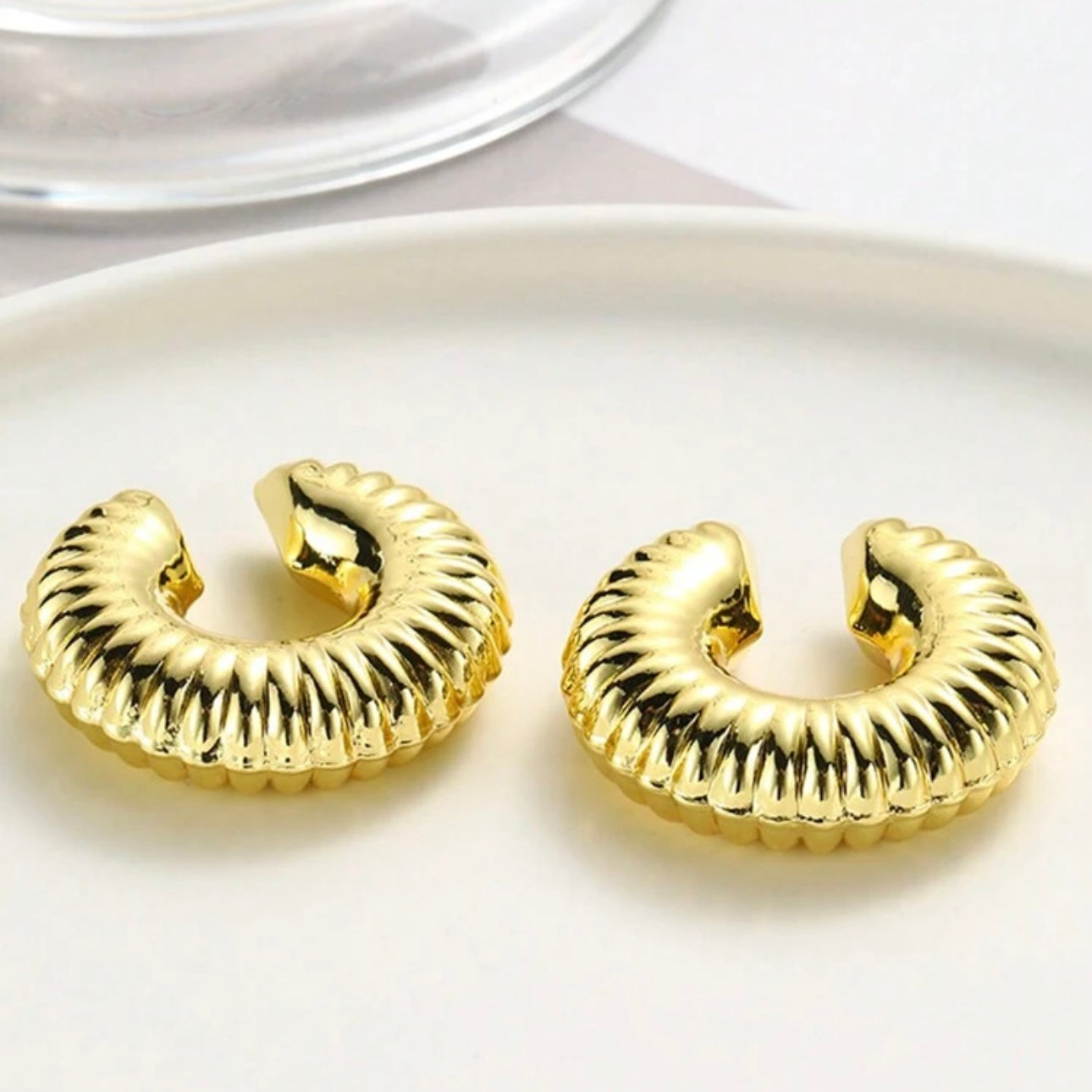 Cuff snail Oro & Argento