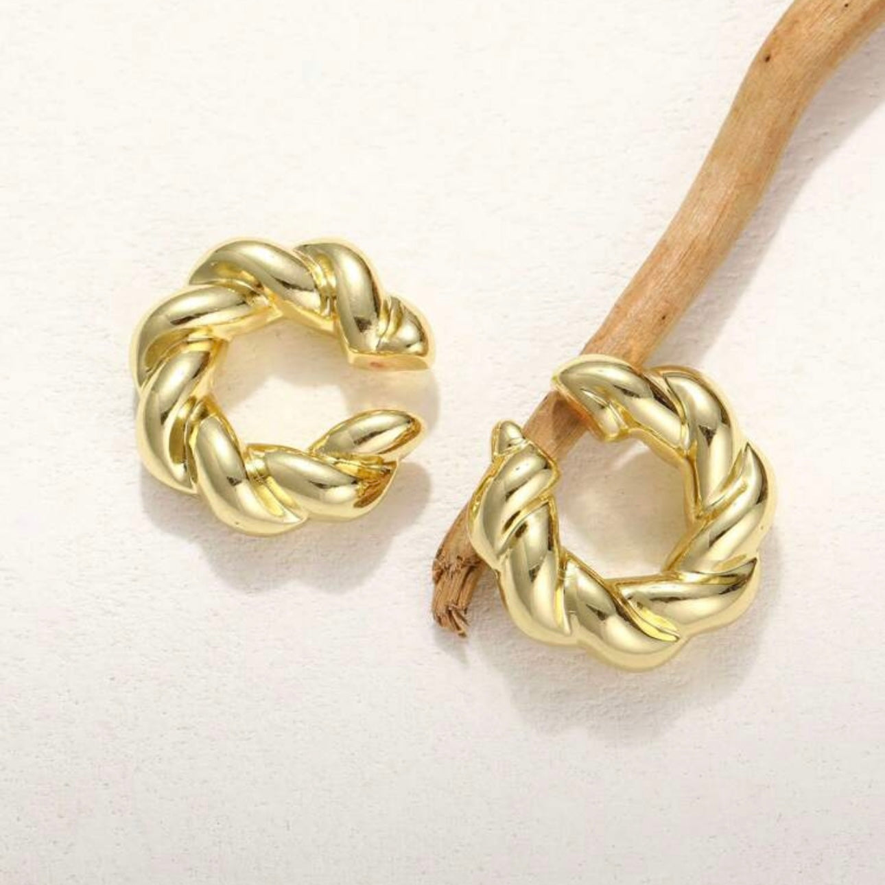 Croissant Cuff Gold & Silver