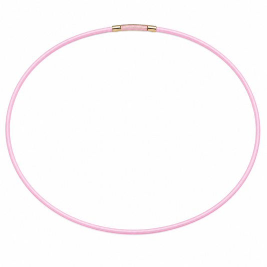 Collana click Rosa
