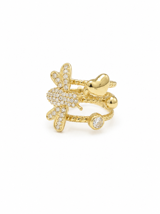 Anello libellula