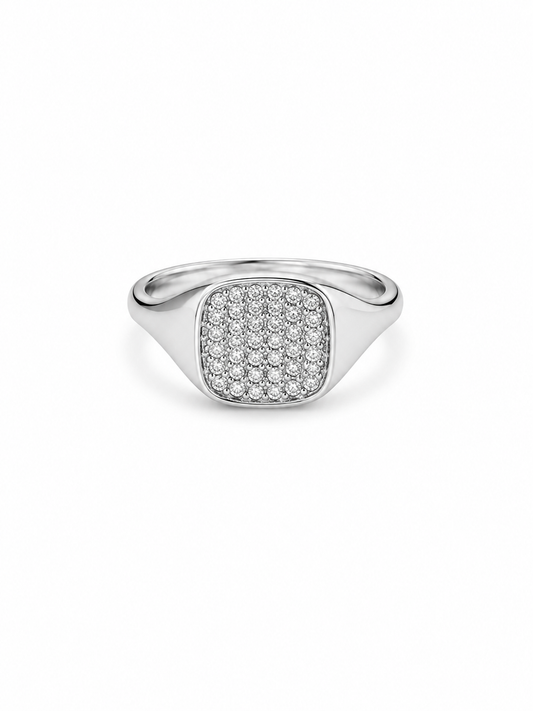 Anello Titan quadrato