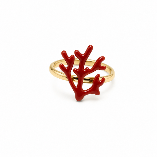 Anello corallo