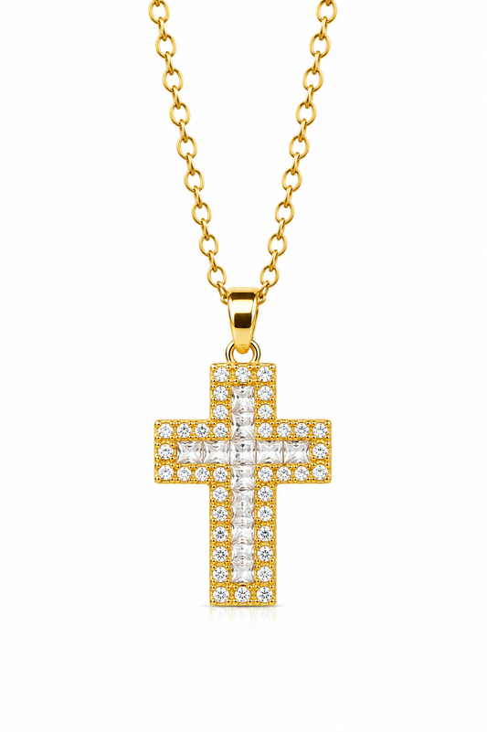 Collana croce Amalia