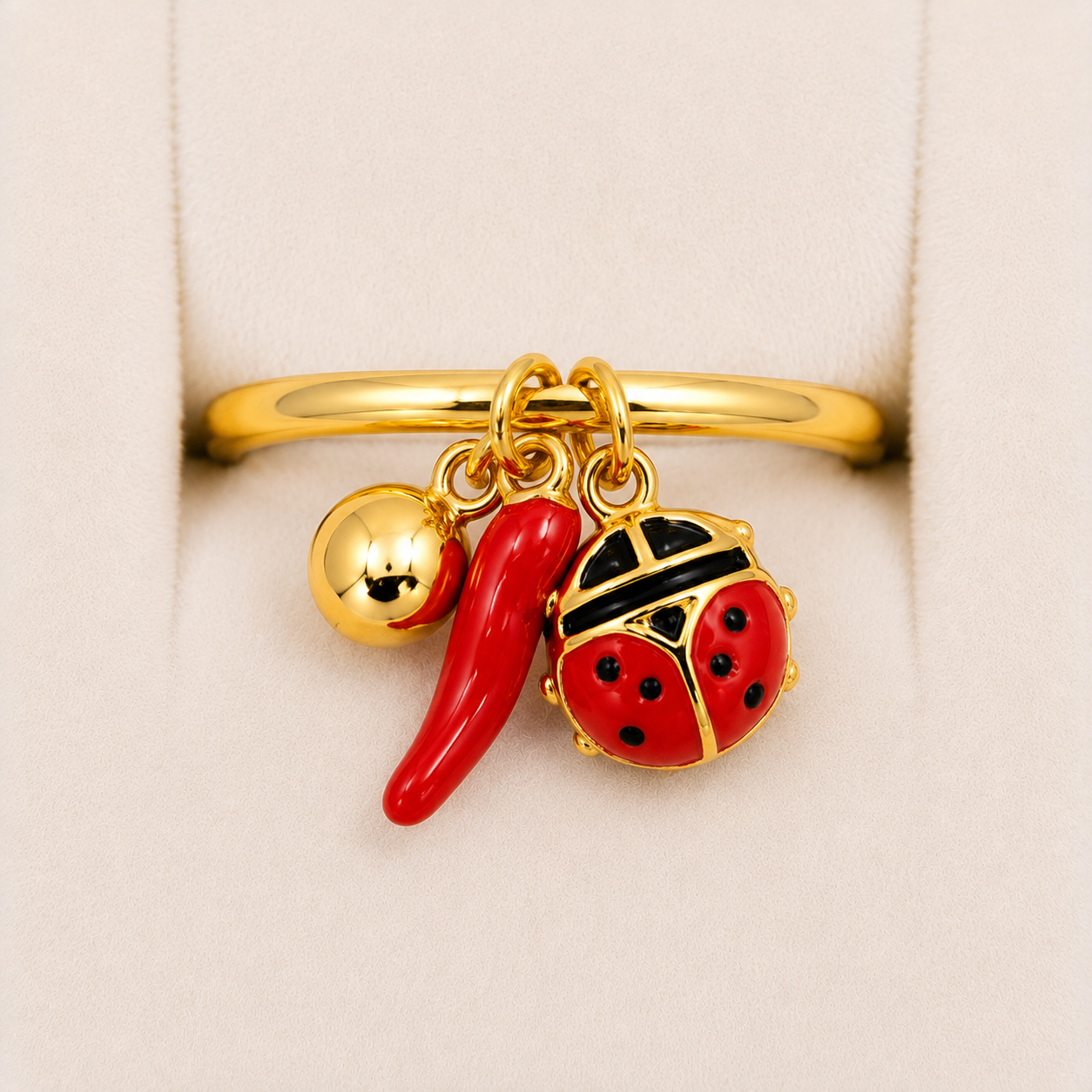 Anello porta fortuna Gold