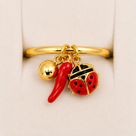 Anello porta fortuna Gold