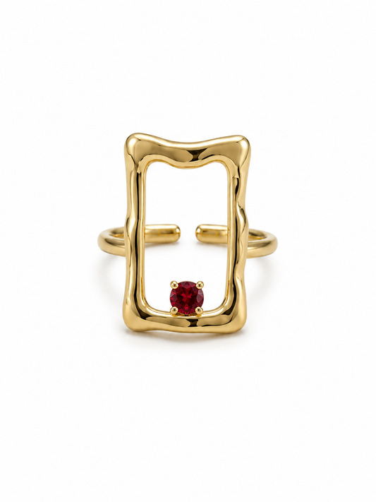 Anello cornice red