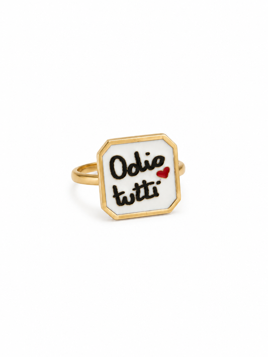 Anello odio tutti