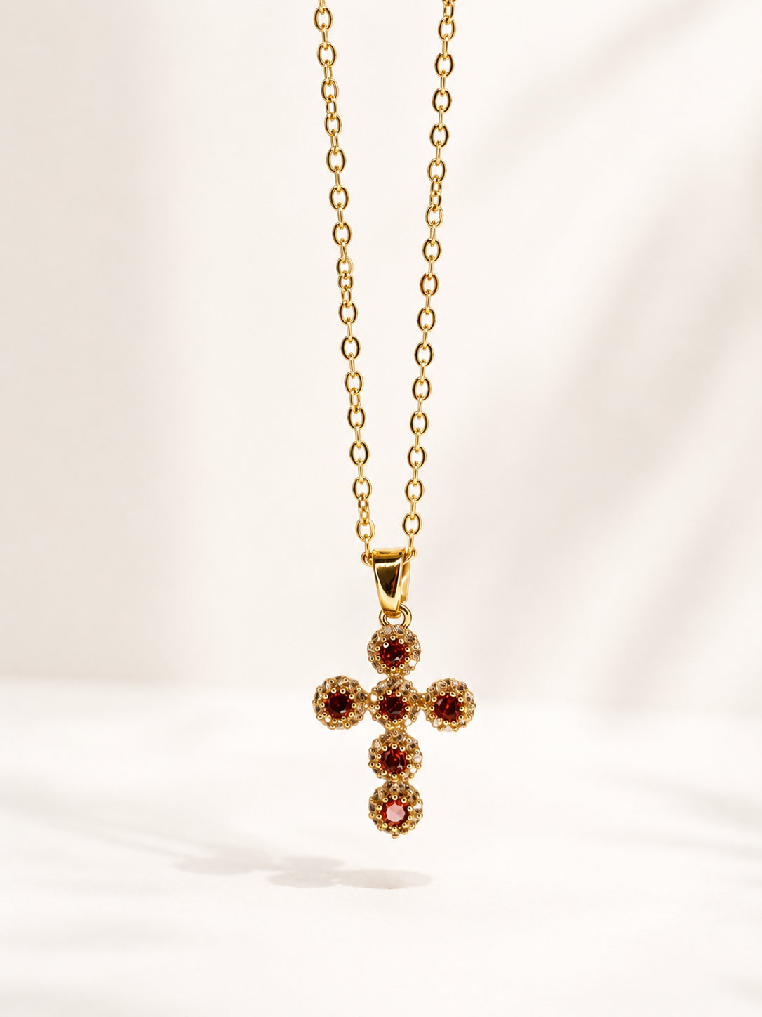 collana croce Barocca