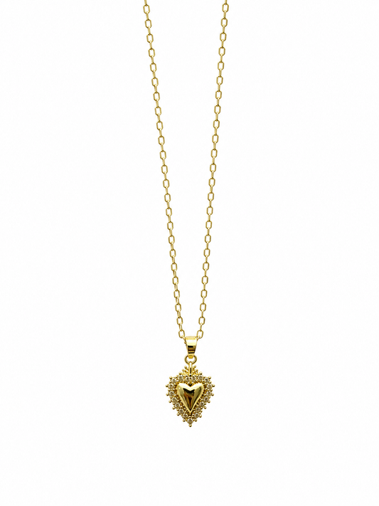 Cuore sacro Gold small