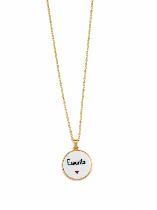Collana scritta ESAURITA