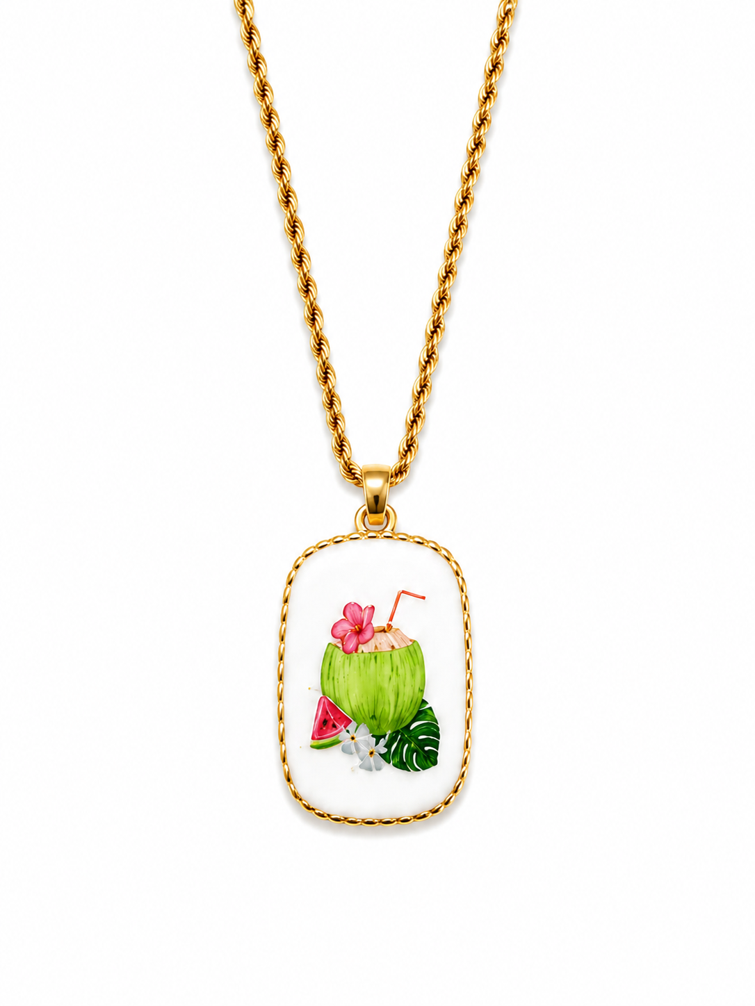 Collana cocktail tropical