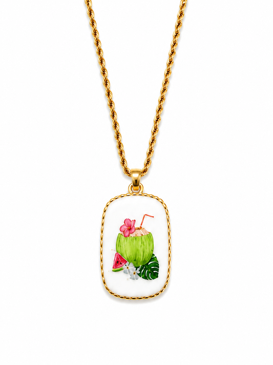 Collana cocktail tropical