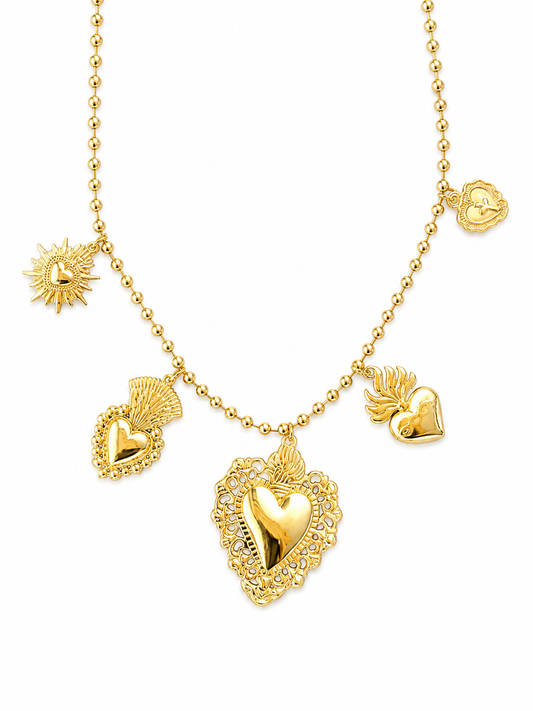 Collana fiammè