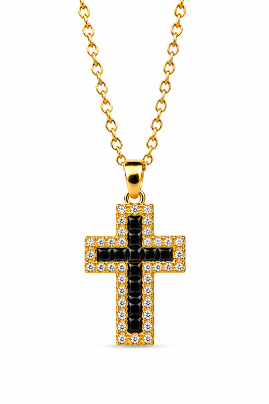 Collana croce Amalia
