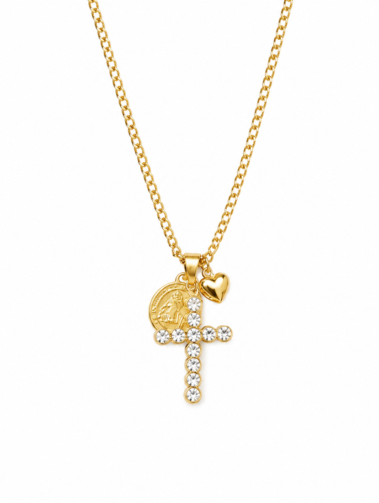 Collana faith gold