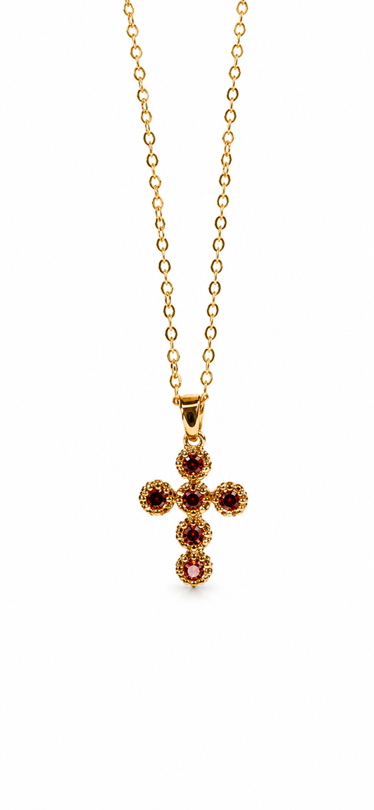 collana croce Barocca