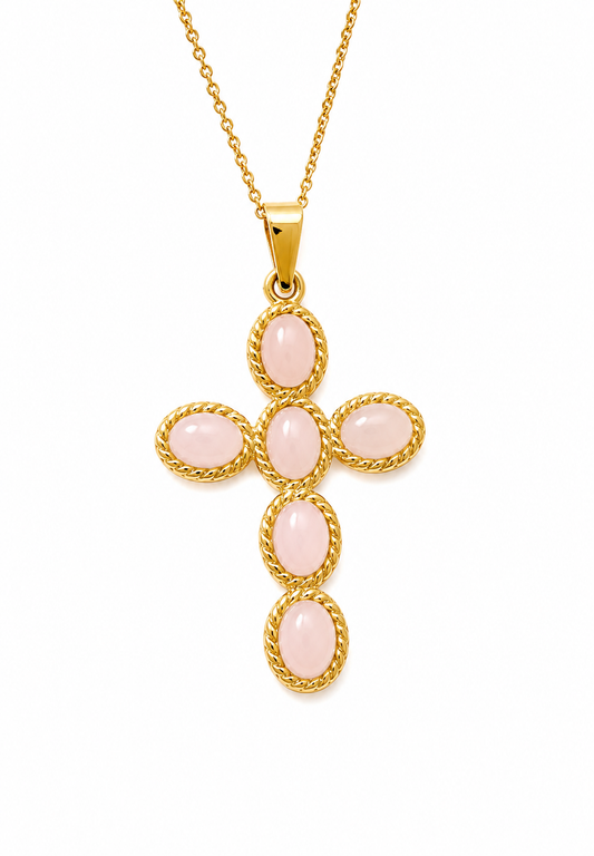 croce Pietre  rosa