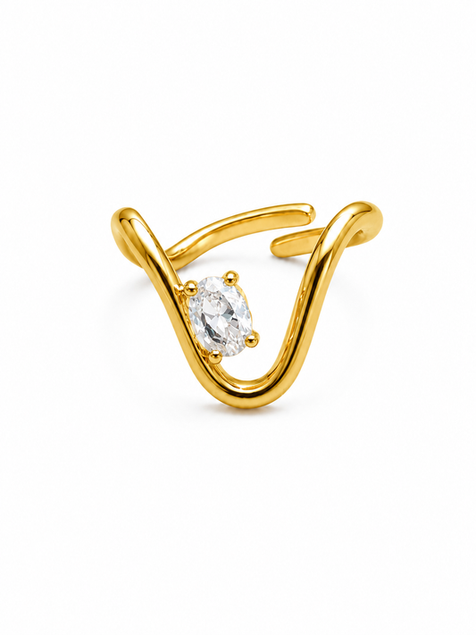 Anello goccia di luce