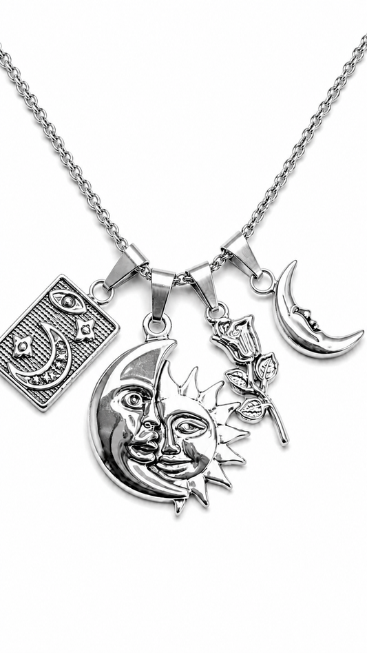 Collana Astral Glow silver
