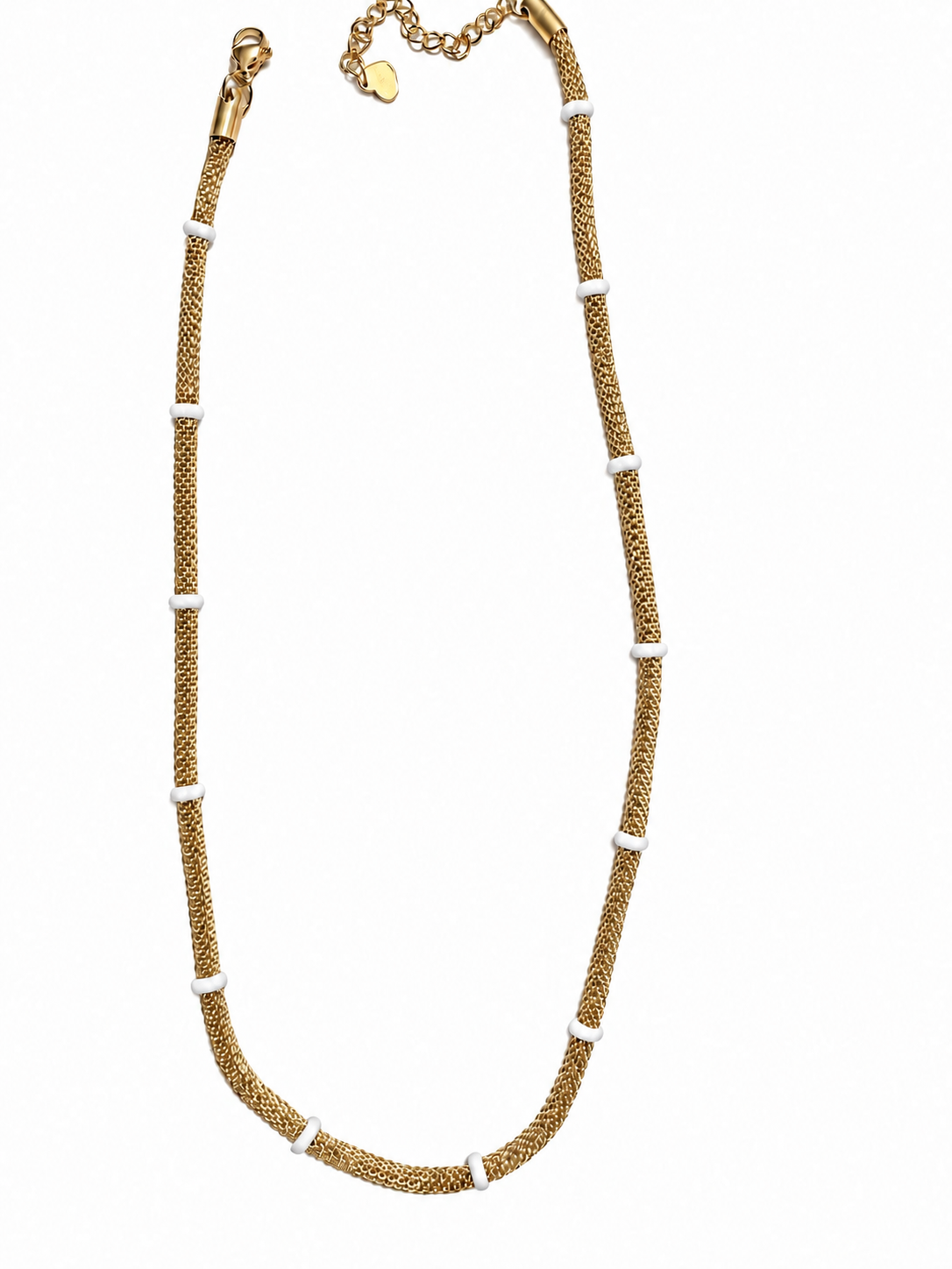 Collana ninfea bianca