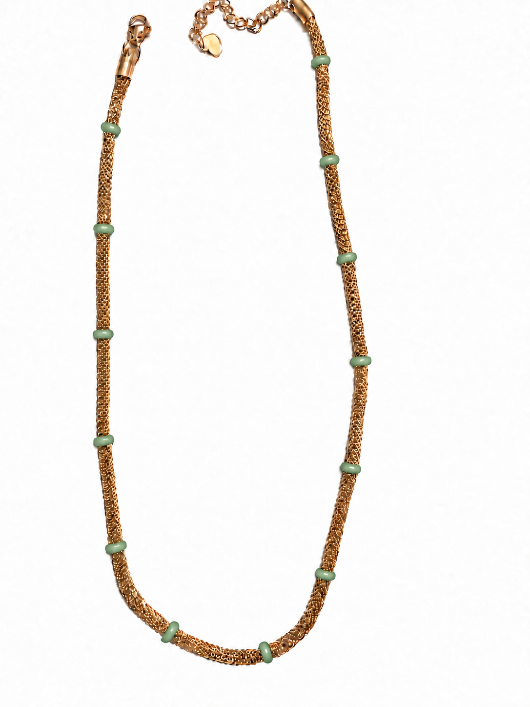 Collana ninfea verde