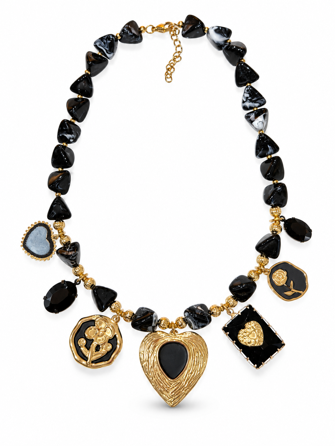 Collana Cuore Notturno