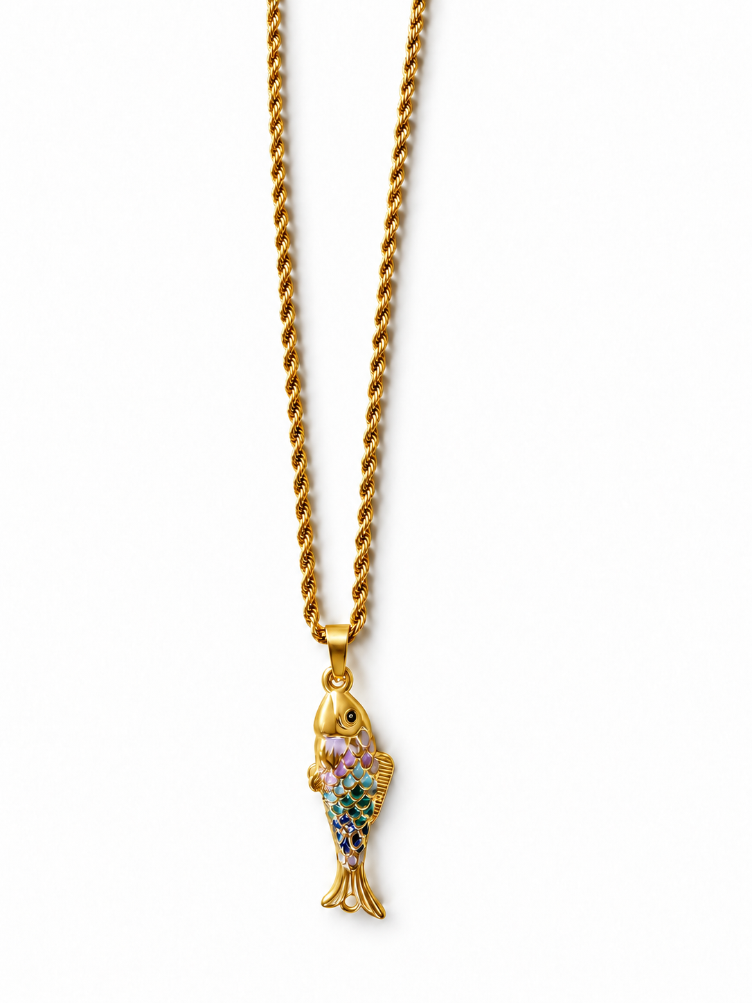 Collana pesce dei Desideri colorato