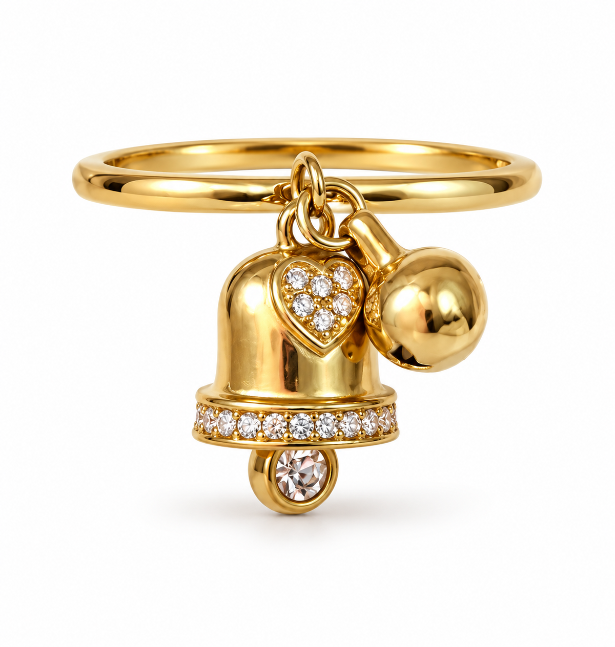 Anello Campanella cuore