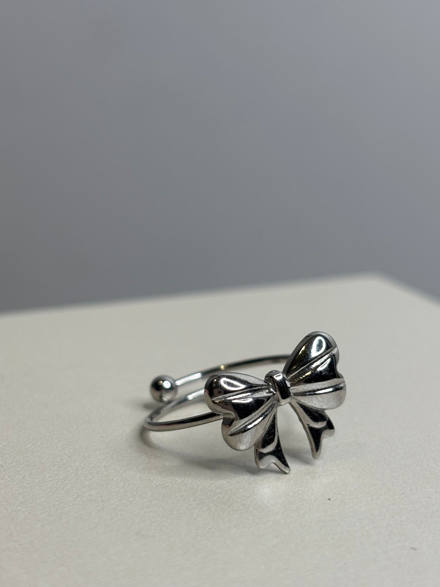 Anello Fiocco silver