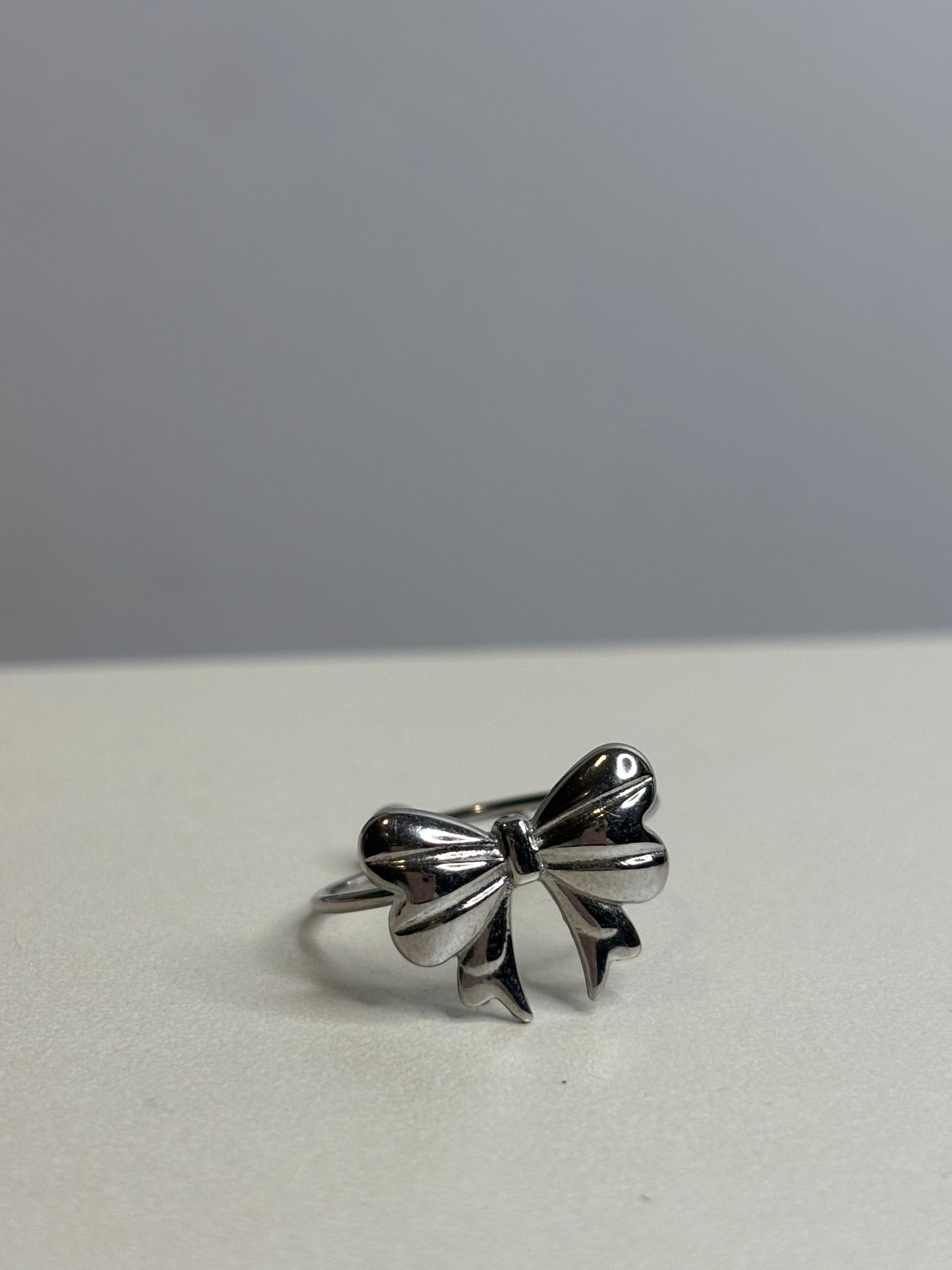 Anello Fiocco silver