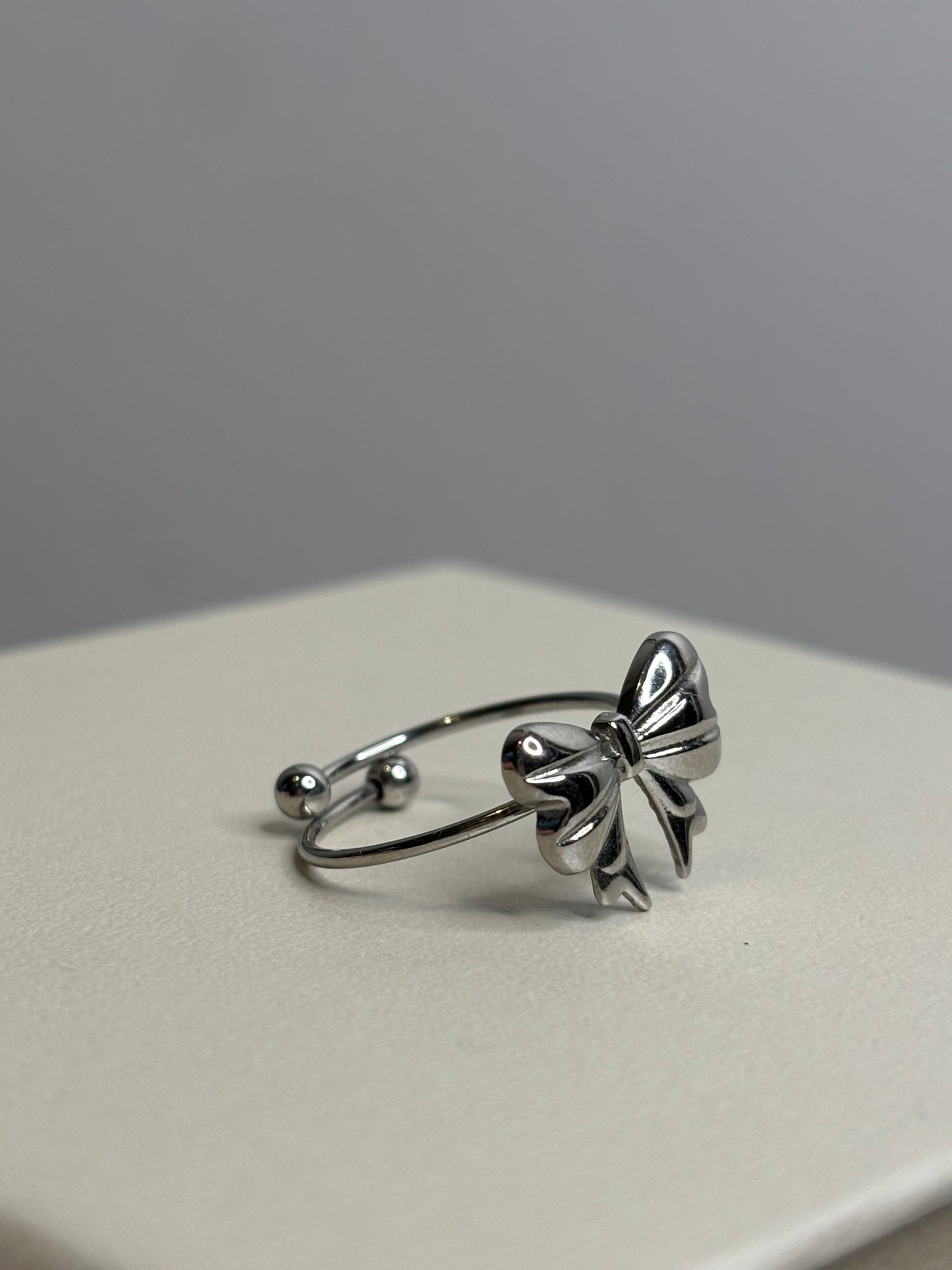 Anello Fiocco silver