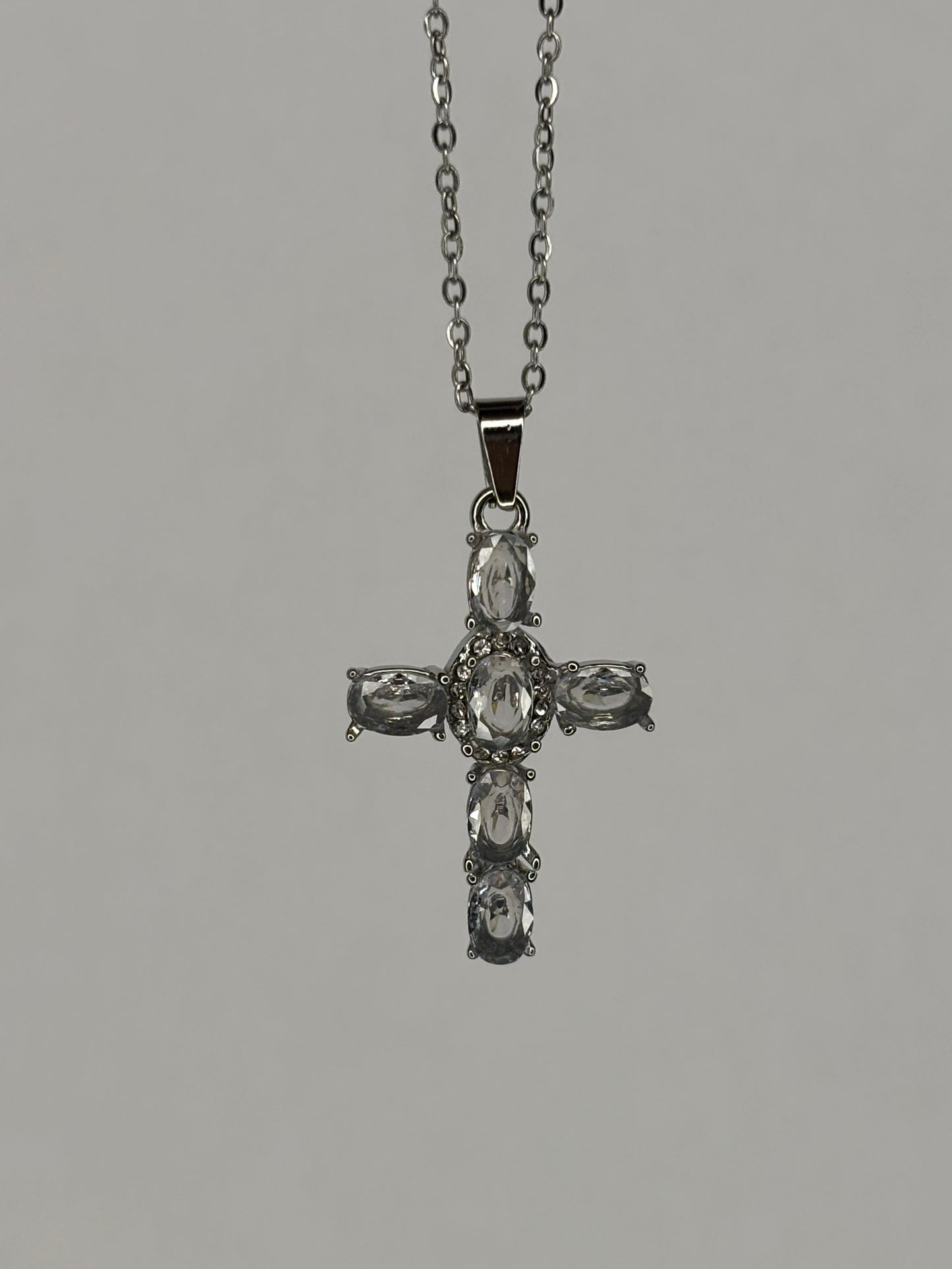 Collana croce illumia