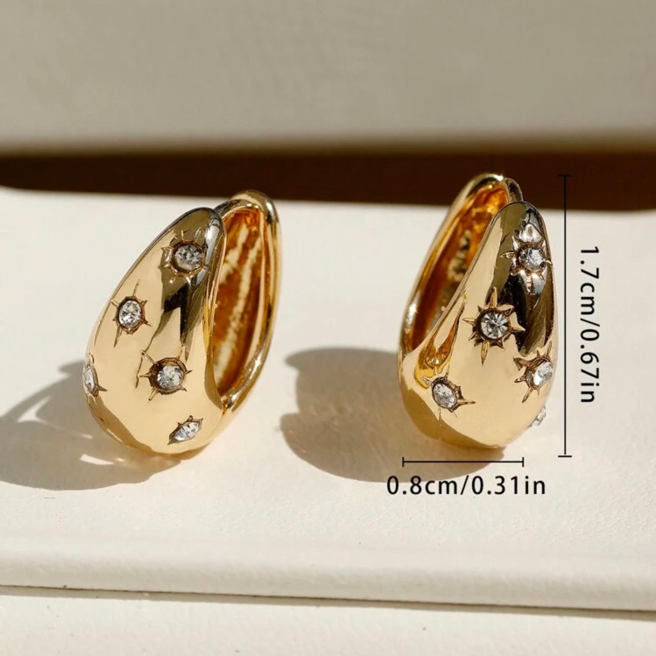 Orecchini Brilliant Glow Gold & Silver