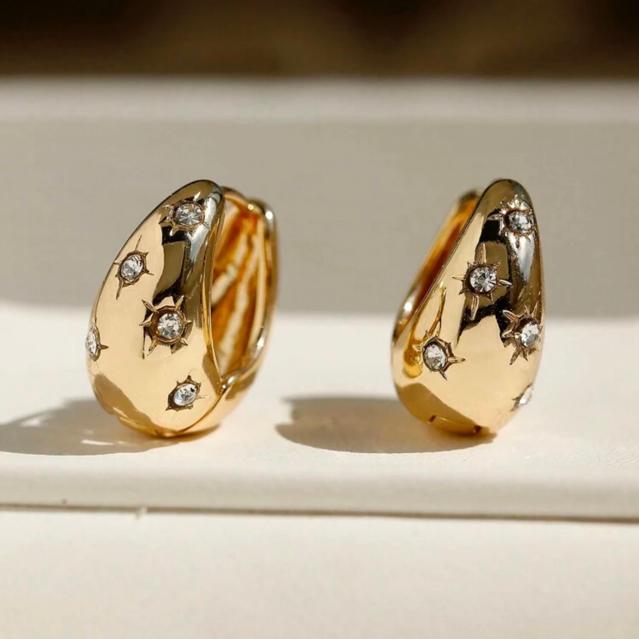 Orecchini Brilliant Glow Gold & Silver