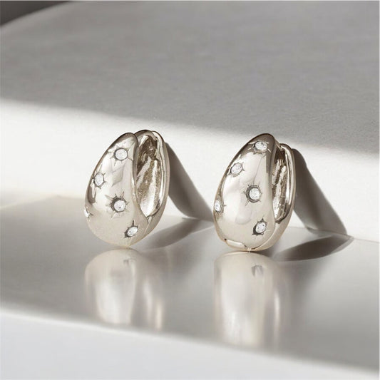 Orecchini Brilliant Glow Gold & Silver