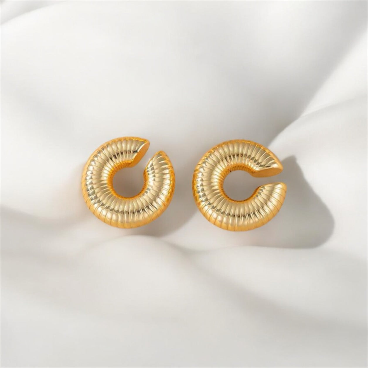 Cuff snail Oro & Argento