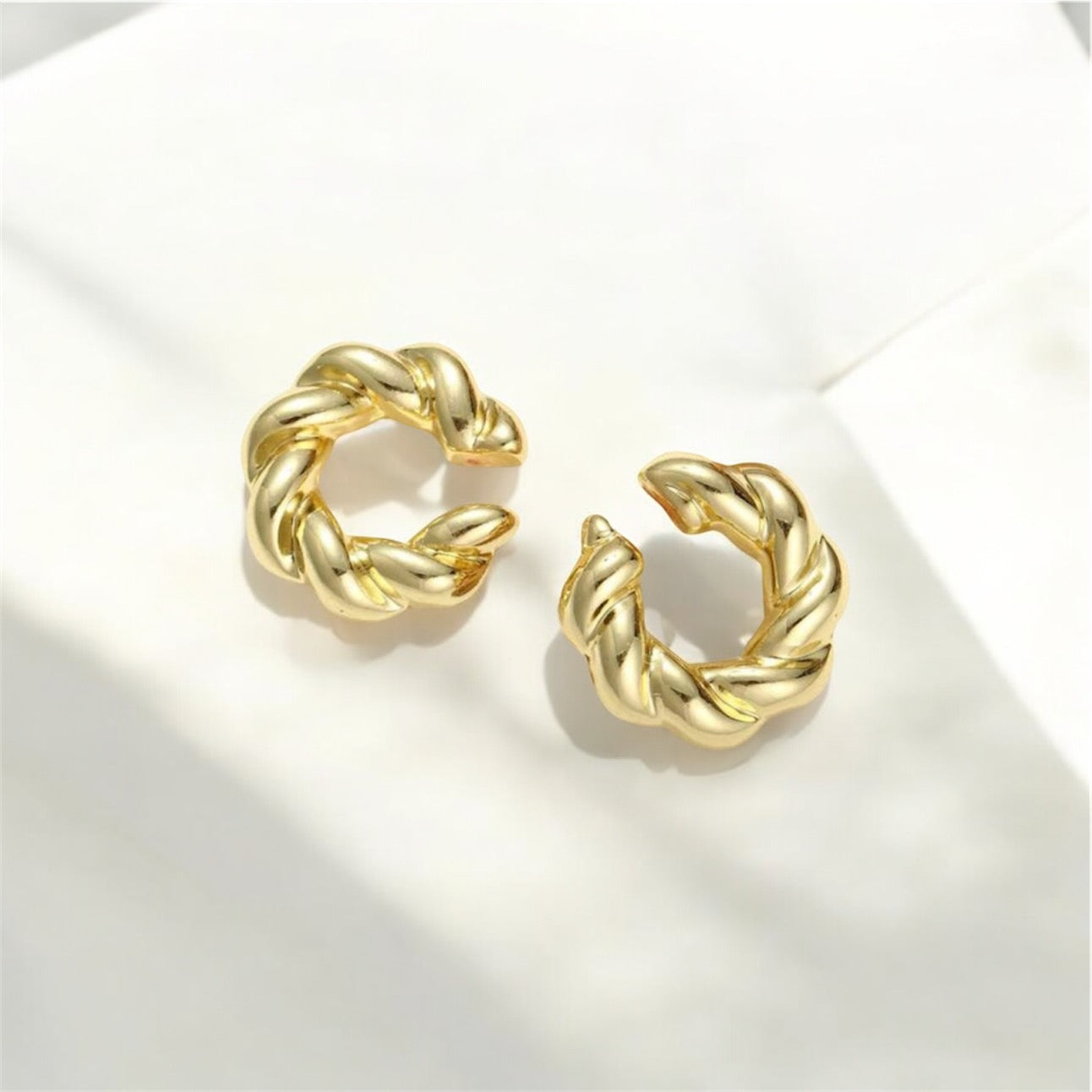 Croissant Cuff Gold & Silver