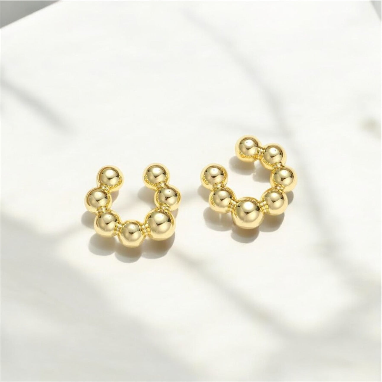 Cuff Pop Ball Gold & Silver