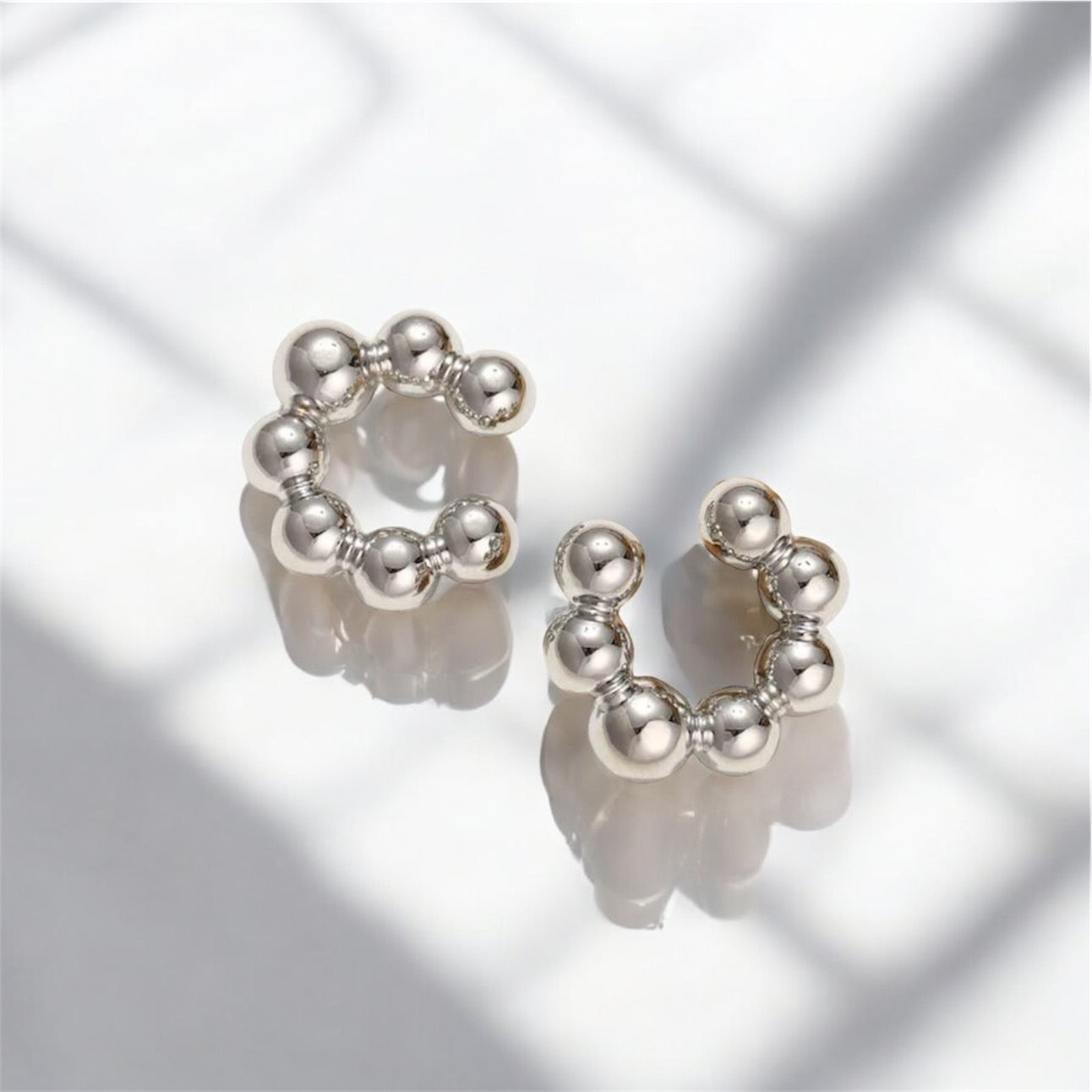 Cuff Pop Ball Gold & Silver