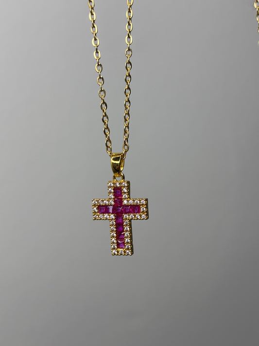 Collana Amalia fucsia